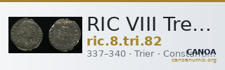 RIC VIII Treveri 82 — CANOA