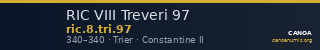 RIC VIII Treveri 97 — CANOA