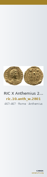 RIC X Anthemius 2801 — CANOA