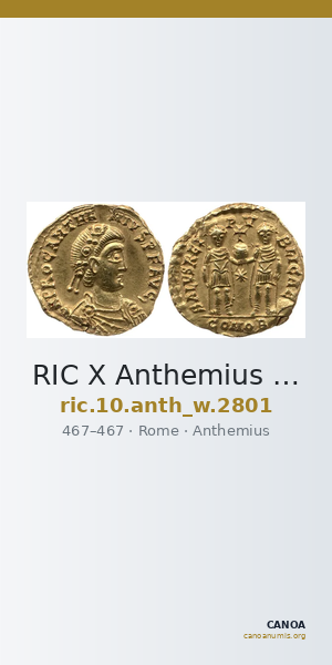RIC X Anthemius 2801 — CANOA