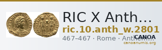 RIC X Anthemius 2801 — CANOA