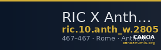 RIC X Anthemius 2805 — CANOA