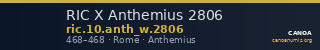 RIC X Anthemius 2806 — CANOA