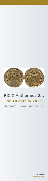 RIC X Anthemius 2813 — CANOA
