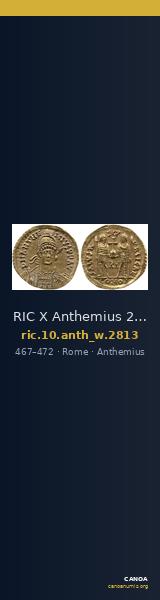 RIC X Anthemius 2813 — CANOA