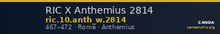 RIC X Anthemius 2814 — CANOA