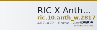 RIC X Anthemius 2817 — CANOA