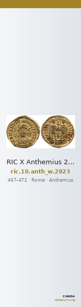 RIC X Anthemius 2823 — CANOA