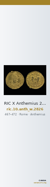 RIC X Anthemius 2826 — CANOA