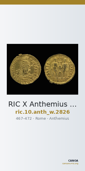 RIC X Anthemius 2826 — CANOA