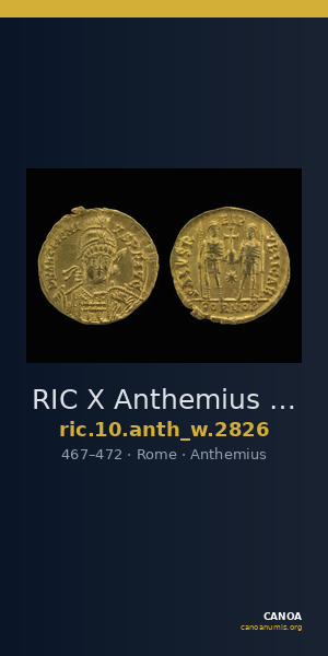 RIC X Anthemius 2826 — CANOA