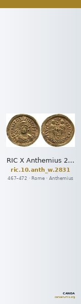 RIC X Anthemius 2831 — CANOA