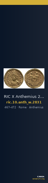 RIC X Anthemius 2831 — CANOA