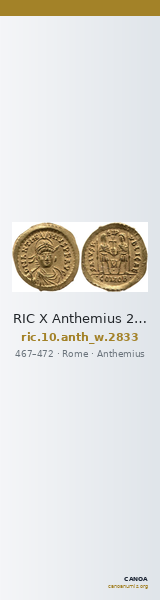 RIC X Anthemius 2833 — CANOA