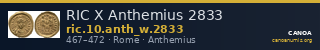 RIC X Anthemius 2833 — CANOA