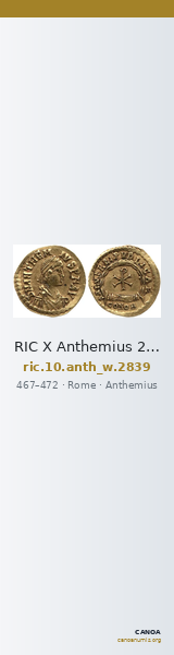 RIC X Anthemius 2839 — CANOA