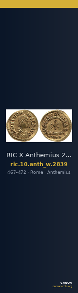 RIC X Anthemius 2839 — CANOA