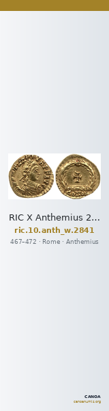 RIC X Anthemius 2841 — CANOA