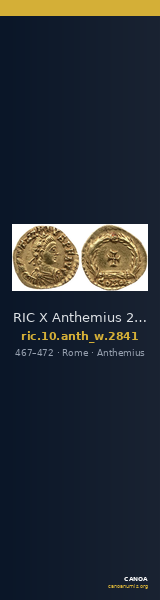 RIC X Anthemius 2841 — CANOA
