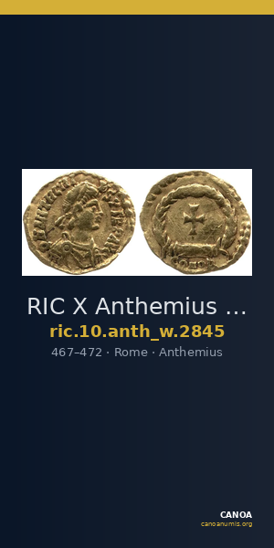 RIC X Anthemius 2845 — CANOA