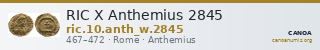 RIC X Anthemius 2845 — CANOA