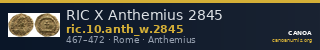 RIC X Anthemius 2845 — CANOA