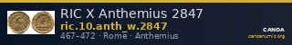 RIC X Anthemius 2847 — CANOA