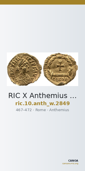 RIC X Anthemius 2849 — CANOA