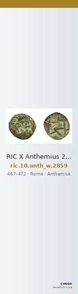 RIC X Anthemius 2859 — CANOA