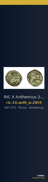 RIC X Anthemius 2859 — CANOA