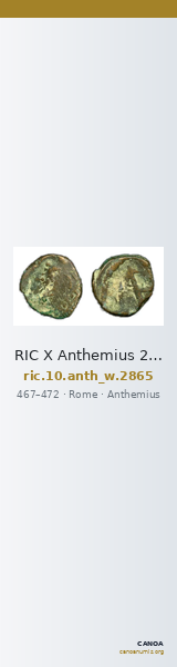 RIC X Anthemius 2865 — CANOA