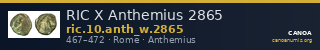 RIC X Anthemius 2865 — CANOA
