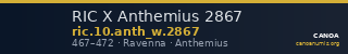RIC X Anthemius 2867 — CANOA