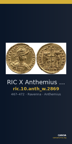 RIC X Anthemius 2869 — CANOA