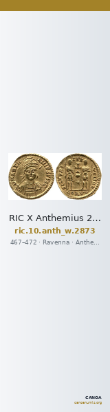 RIC X Anthemius 2873 — CANOA