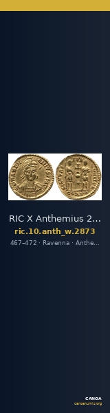 RIC X Anthemius 2873 — CANOA