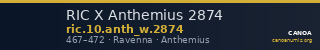 RIC X Anthemius 2874 — CANOA