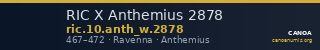 RIC X Anthemius 2878 — CANOA