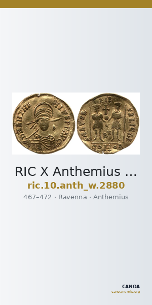 RIC X Anthemius 2880 — CANOA