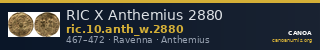 RIC X Anthemius 2880 — CANOA