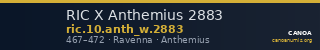 RIC X Anthemius 2883 — CANOA