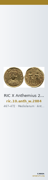 RIC X Anthemius 2884 — CANOA