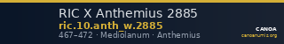 RIC X Anthemius 2885 — CANOA
