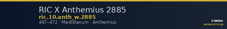 RIC X Anthemius 2885 — CANOA
