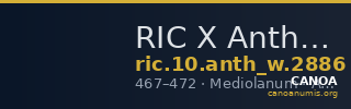 RIC X Anthemius 2886 — CANOA