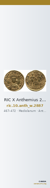 RIC X Anthemius 2887 — CANOA