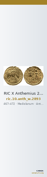 RIC X Anthemius 2893 — CANOA