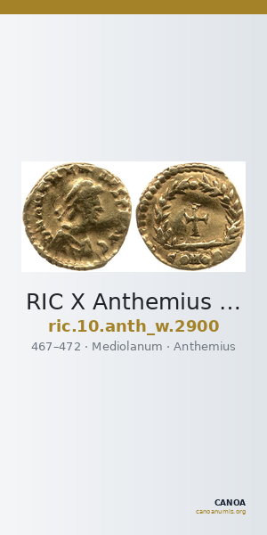 RIC X Anthemius 2900 — CANOA