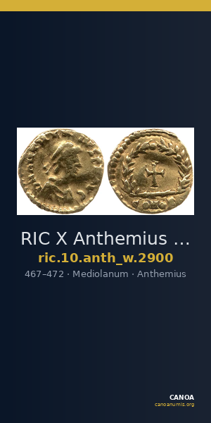 RIC X Anthemius 2900 — CANOA