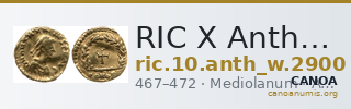 RIC X Anthemius 2900 — CANOA